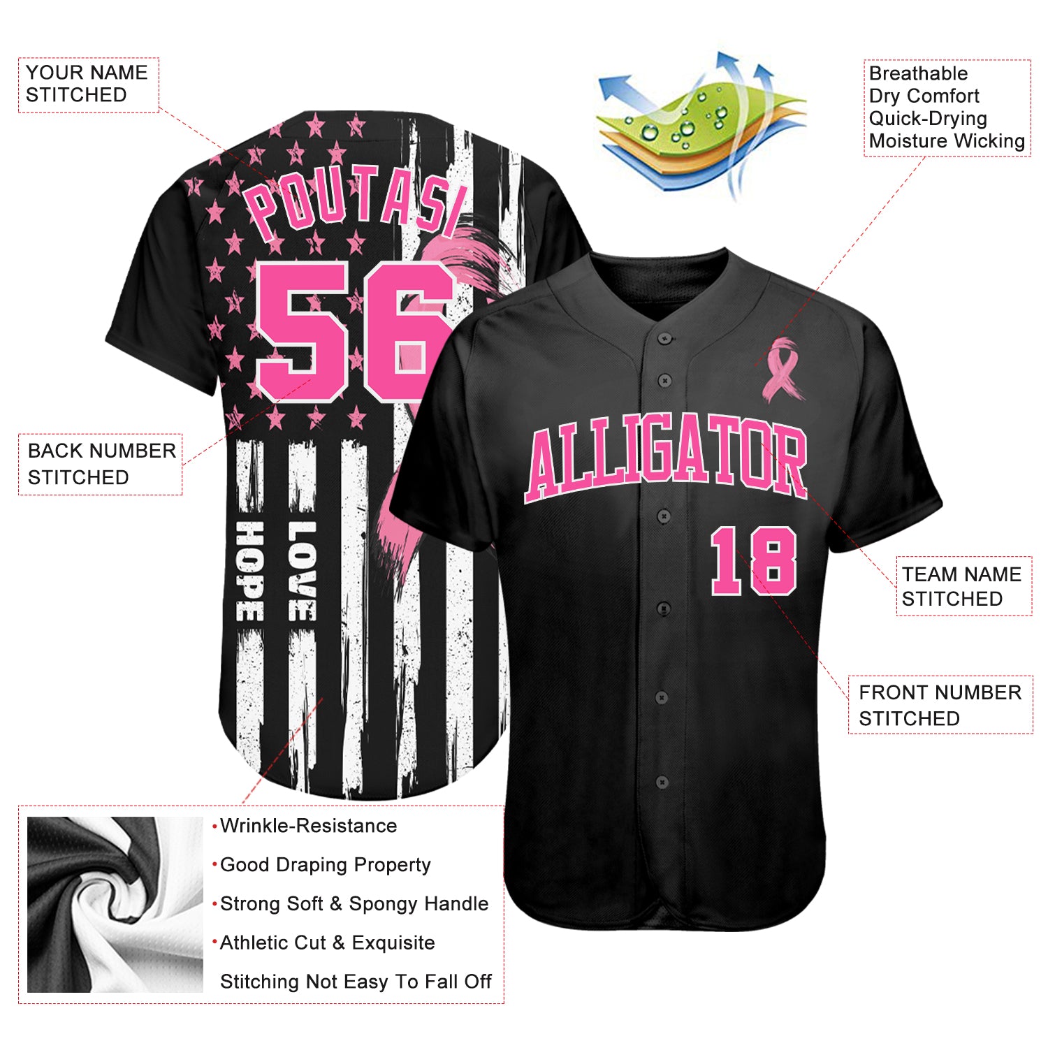 Custom-3D-American-Flag-With-Pink-Ribbon-Breast-Cancer-Awareness-Month-Women-Health-Care-Support-Baseball-MLB-Jersey-5774