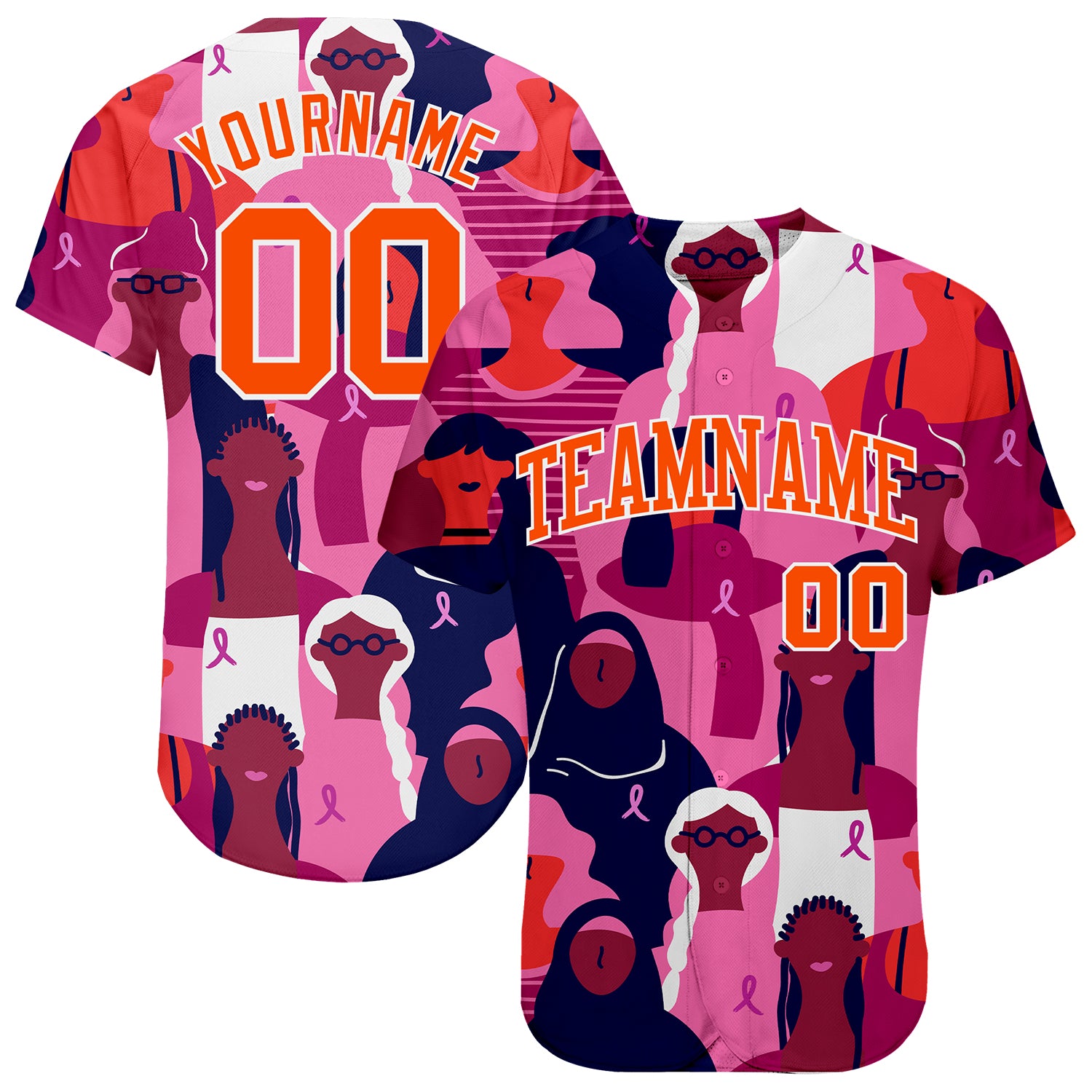 Custom-3D-Pink-Ribbon-Breast-Cancer-Awareness-Month-Women-Health-Care-Support-Baseball-MLB-Jersey-4889