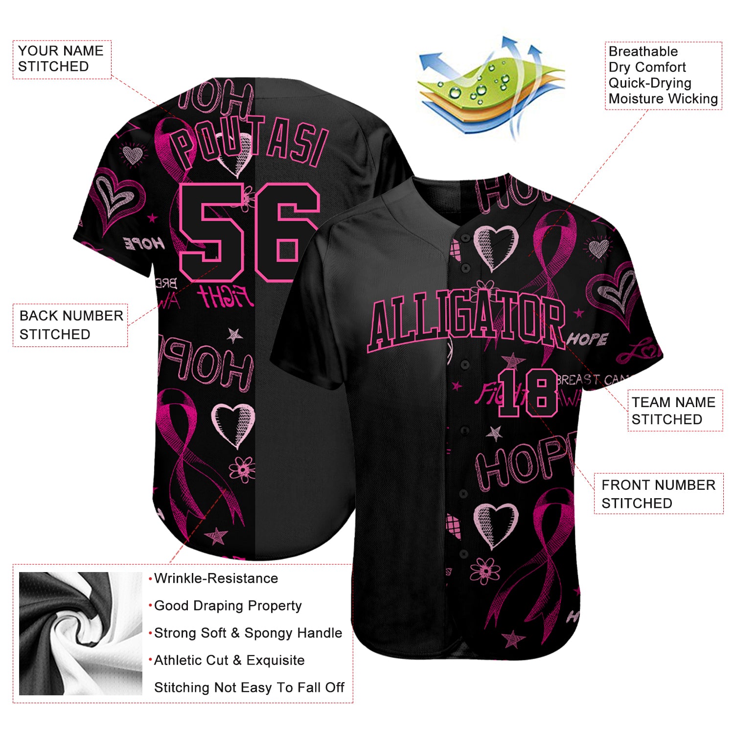 Custom-3D-Pink-Ribbon-Breast-Cancer-Awareness-Month-Women-Health-Care-Support-Baseball-MLB-Jersey-6250