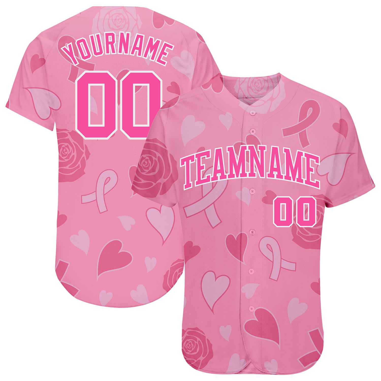 Custom-3D-Pink-Ribbon-Breast-Cancer-Awareness-Month-Women-Health-Care-Support-Baseball-MLB-Jersey-7819