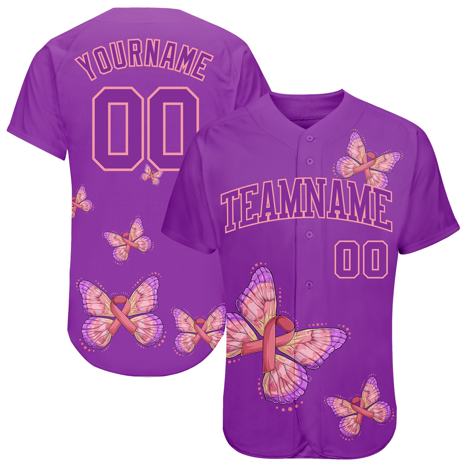 Custom-3D-Pink-Ribbon-With-Butterfly-Wings-Breast-Cancer-Awareness-Month-Women-Health-Care-Support-Baseball-MLB-Jersey-5365
