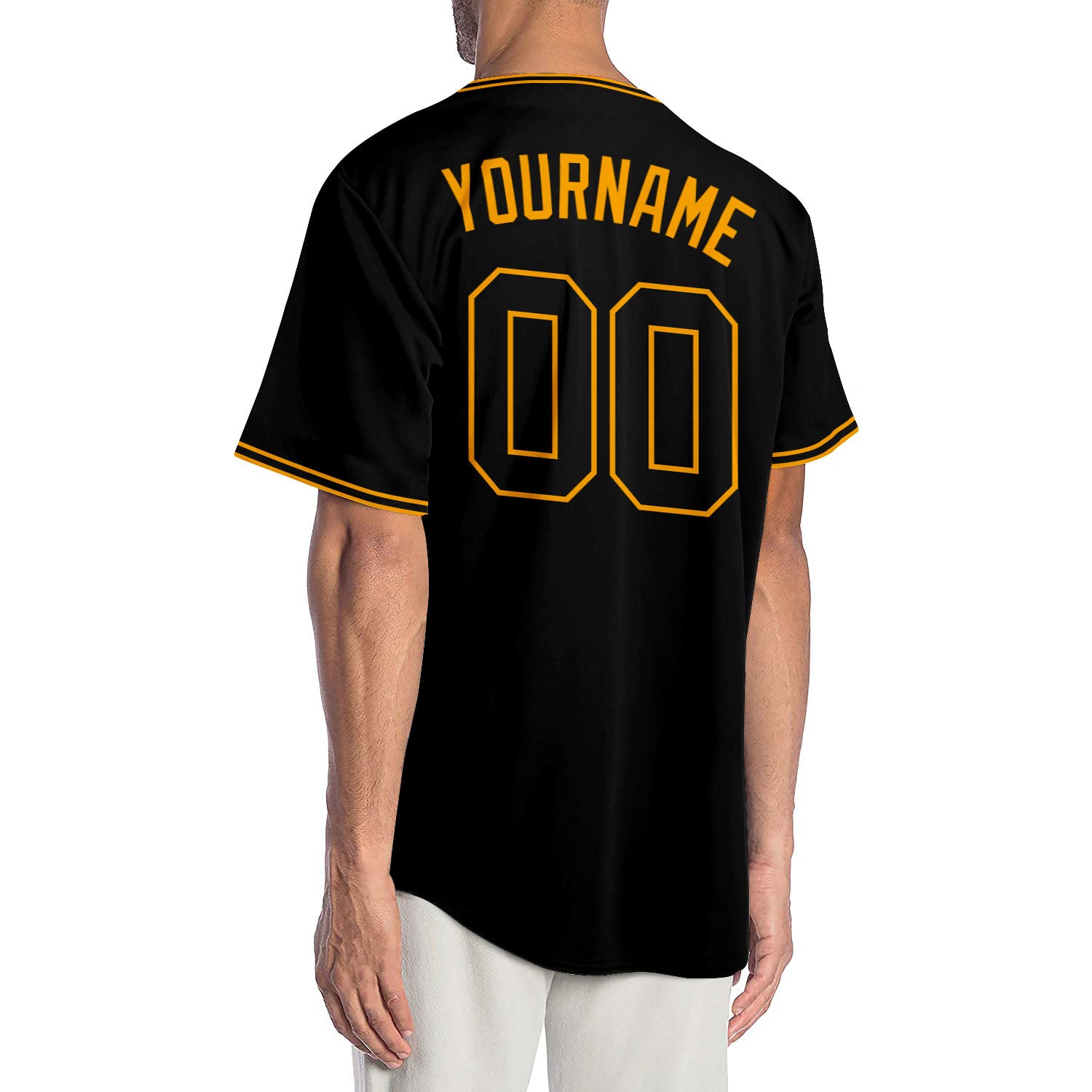 Custom-Black-Black-Gold-Baseball-MLB-Jersey-3973