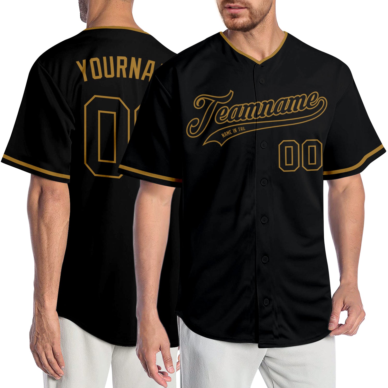 Custom-Black-Black-Old-Gold-Baseball-MLB-Jersey-4548