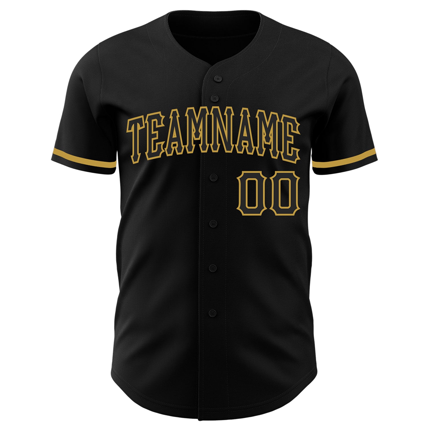 Custom-Black-Old-Gold-Baseball-MLB-Jersey-6935