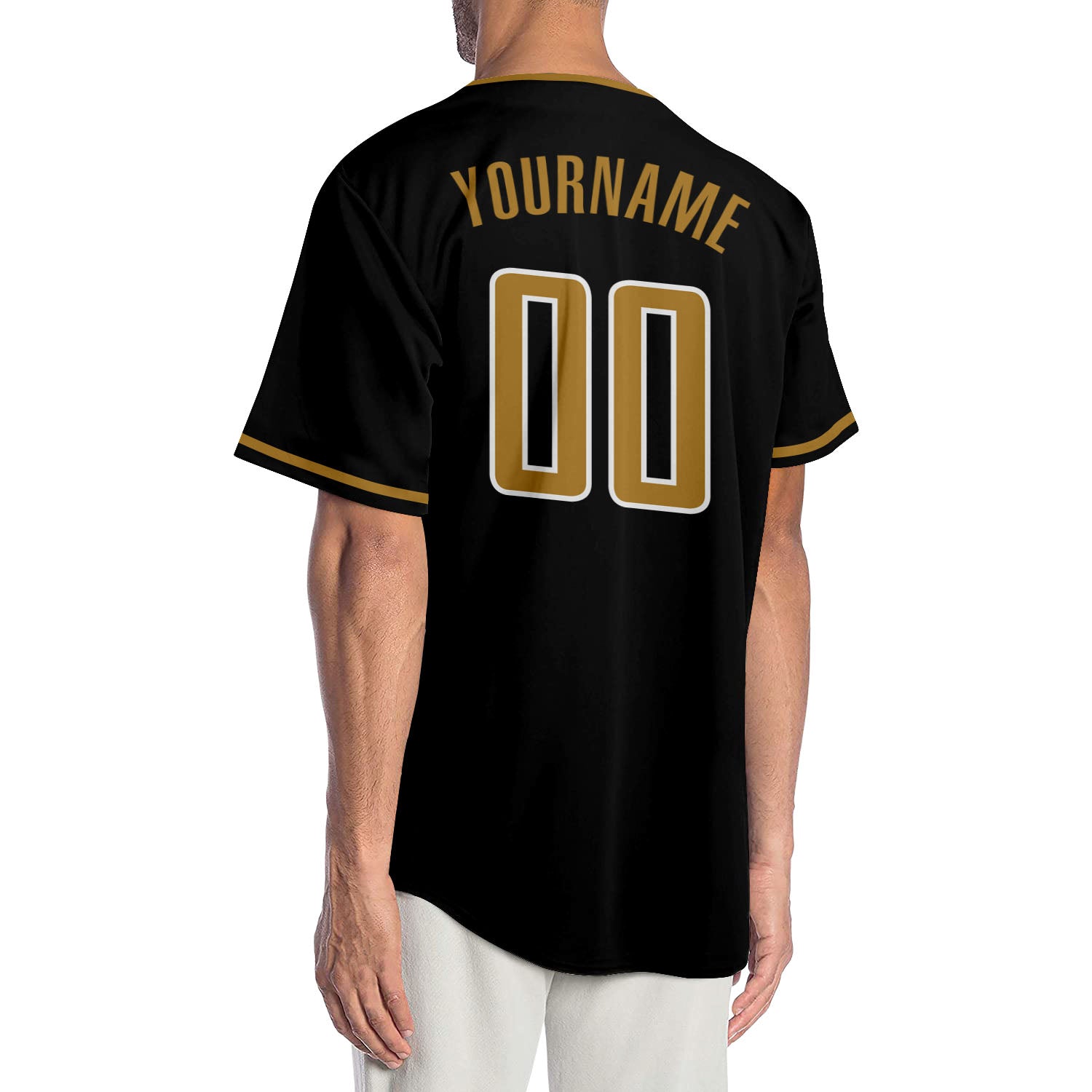 Custom-Black-Old-Gold-White-Baseball-MLB-Jersey-4466