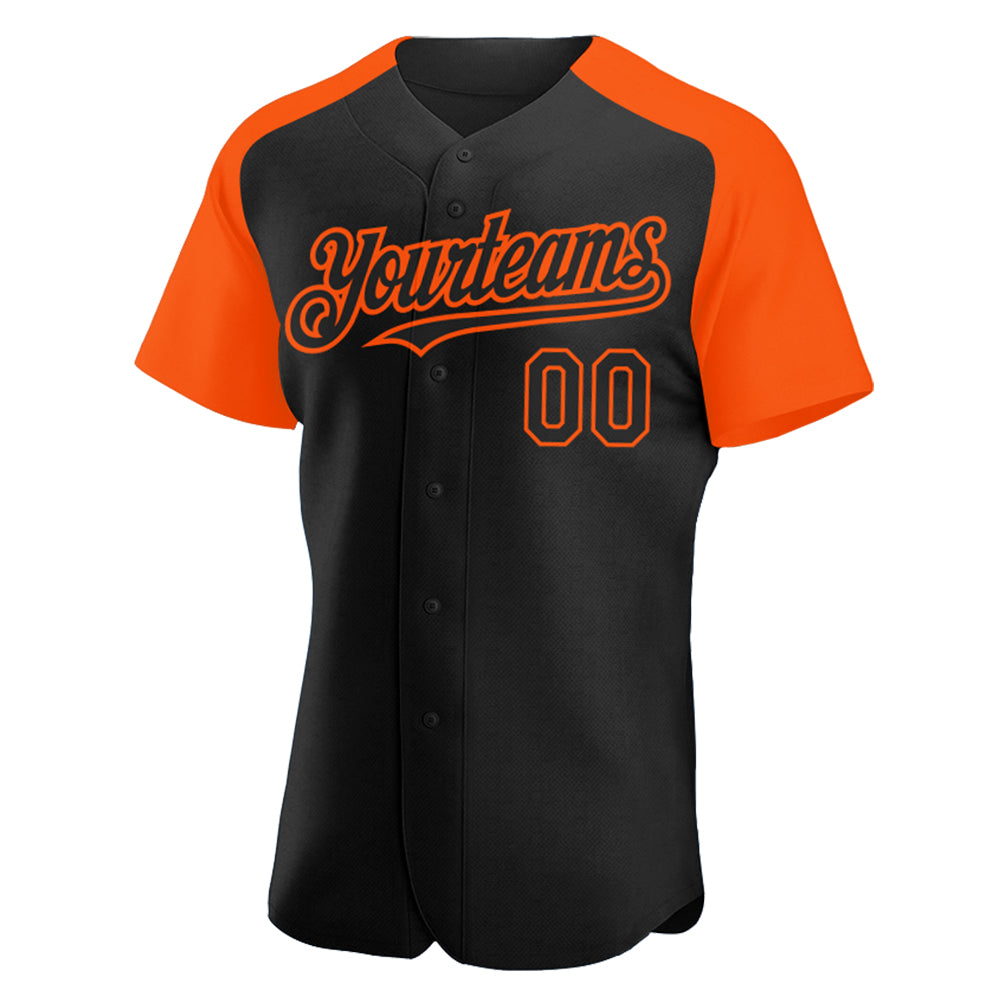 Custom-Black-Orange-Baseball-MLB-Jersey-3404