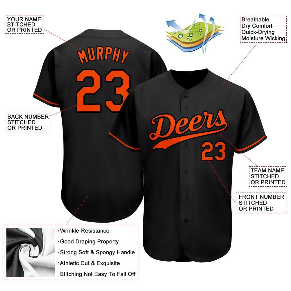 Custom-Black-Orange-Baseball-MLB-Jersey-4439