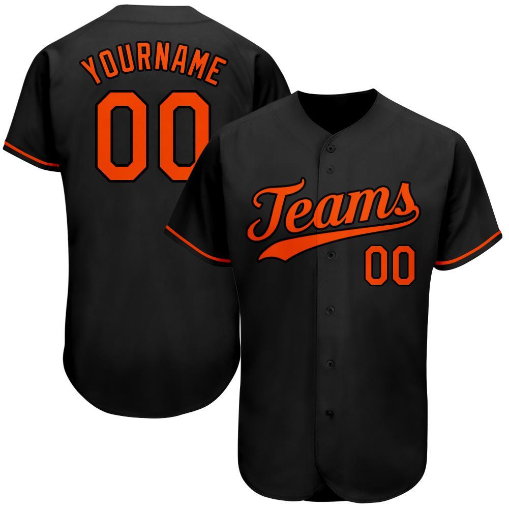Custom-Black-Orange-Baseball-MLB-Jersey-5583