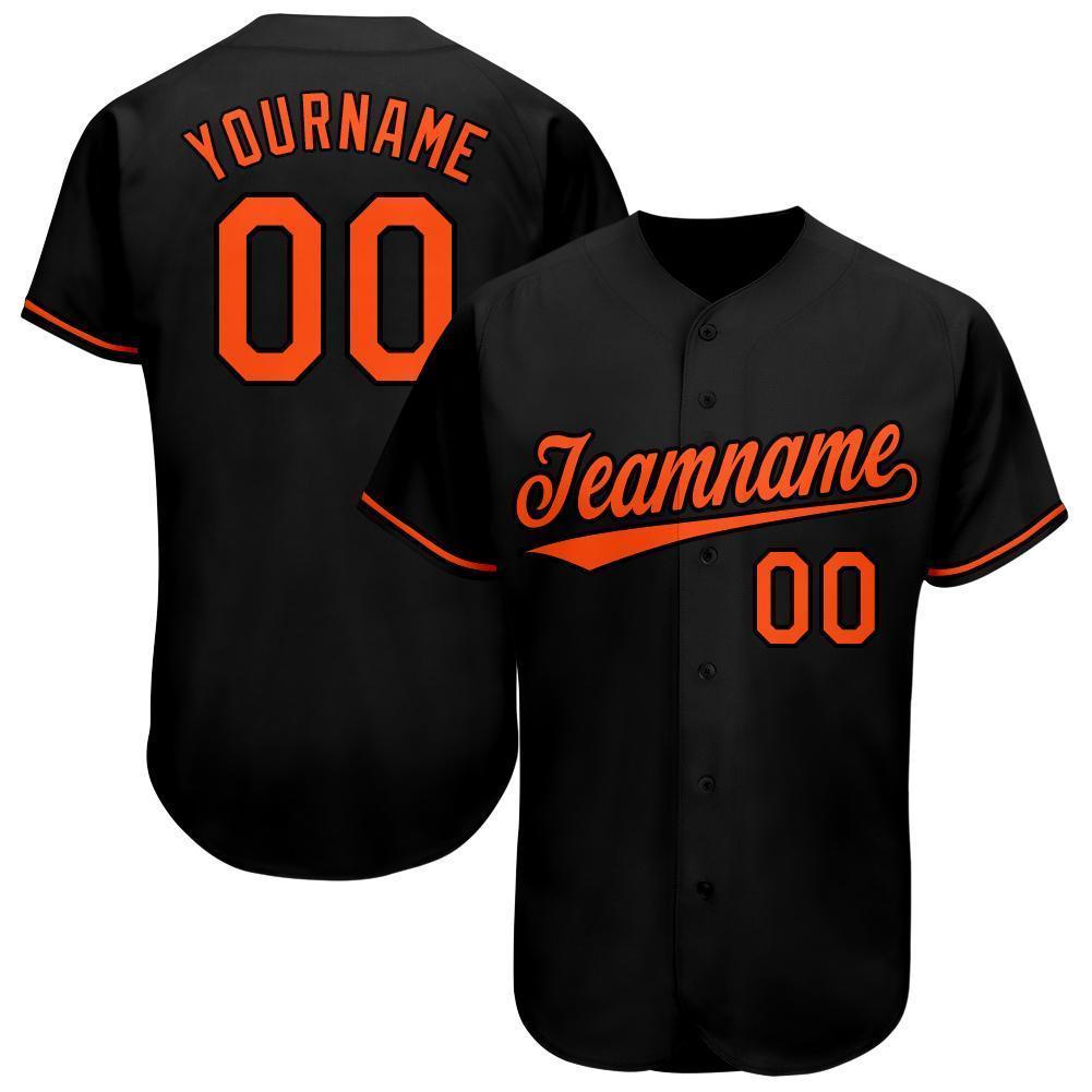 Custom-Black-Orange-Baseball-MLB-Jersey-5613
