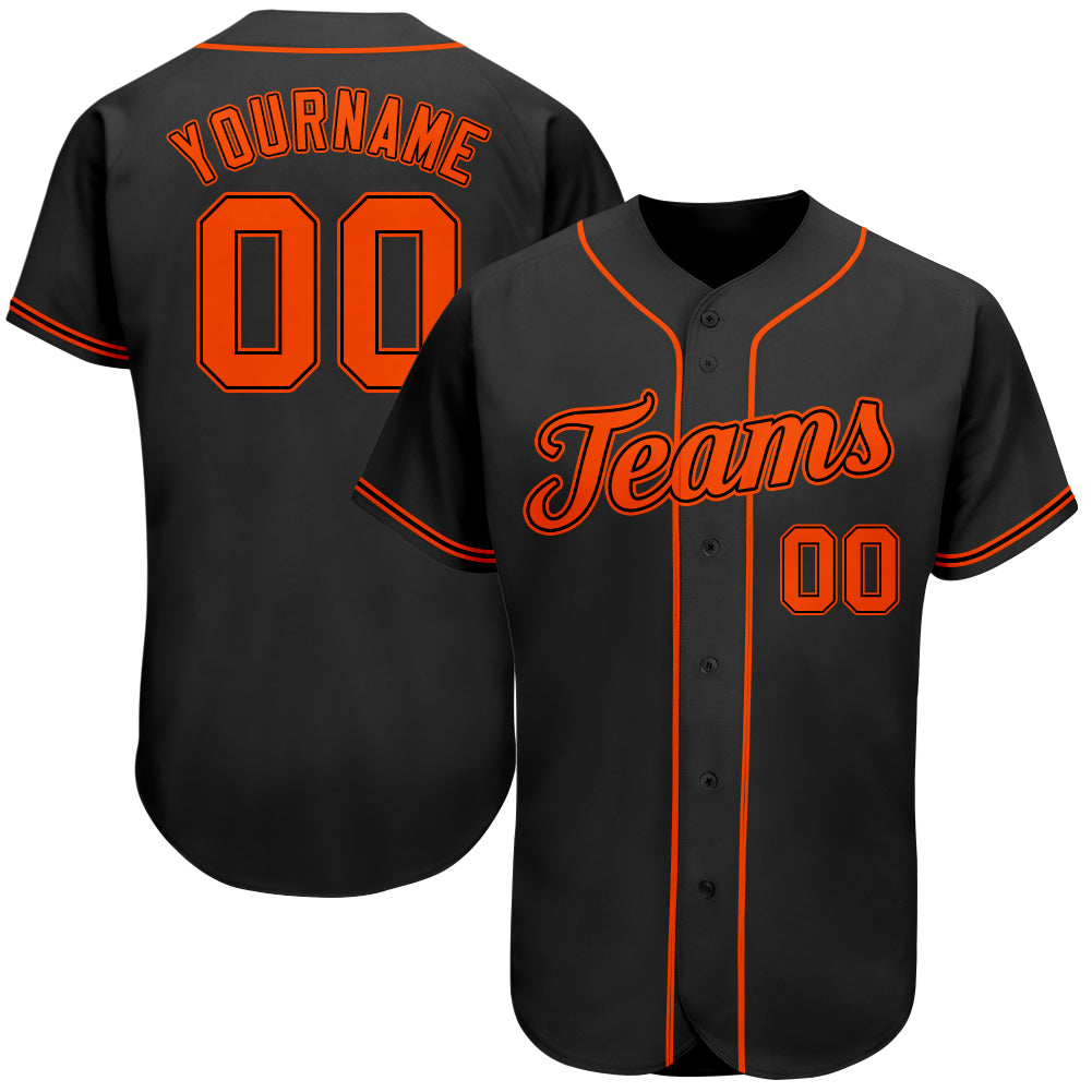 Custom-Black-Orange-Baseball-MLB-Jersey-8640