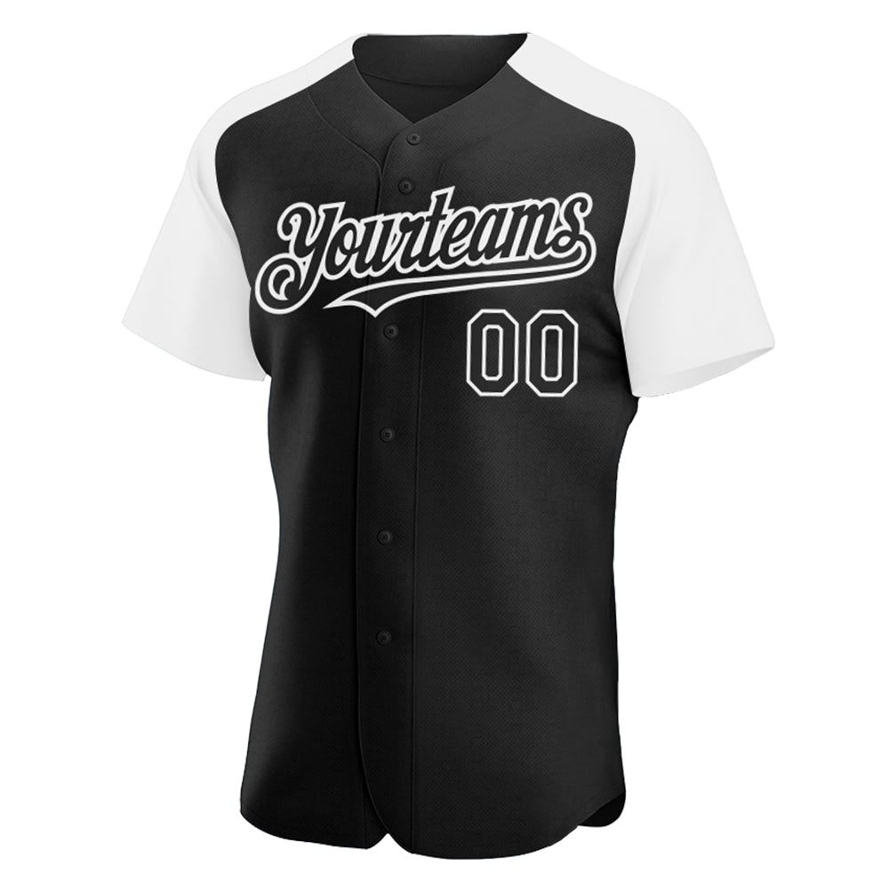 Custom-Black-White-Baseball-MLB-Jersey-2121