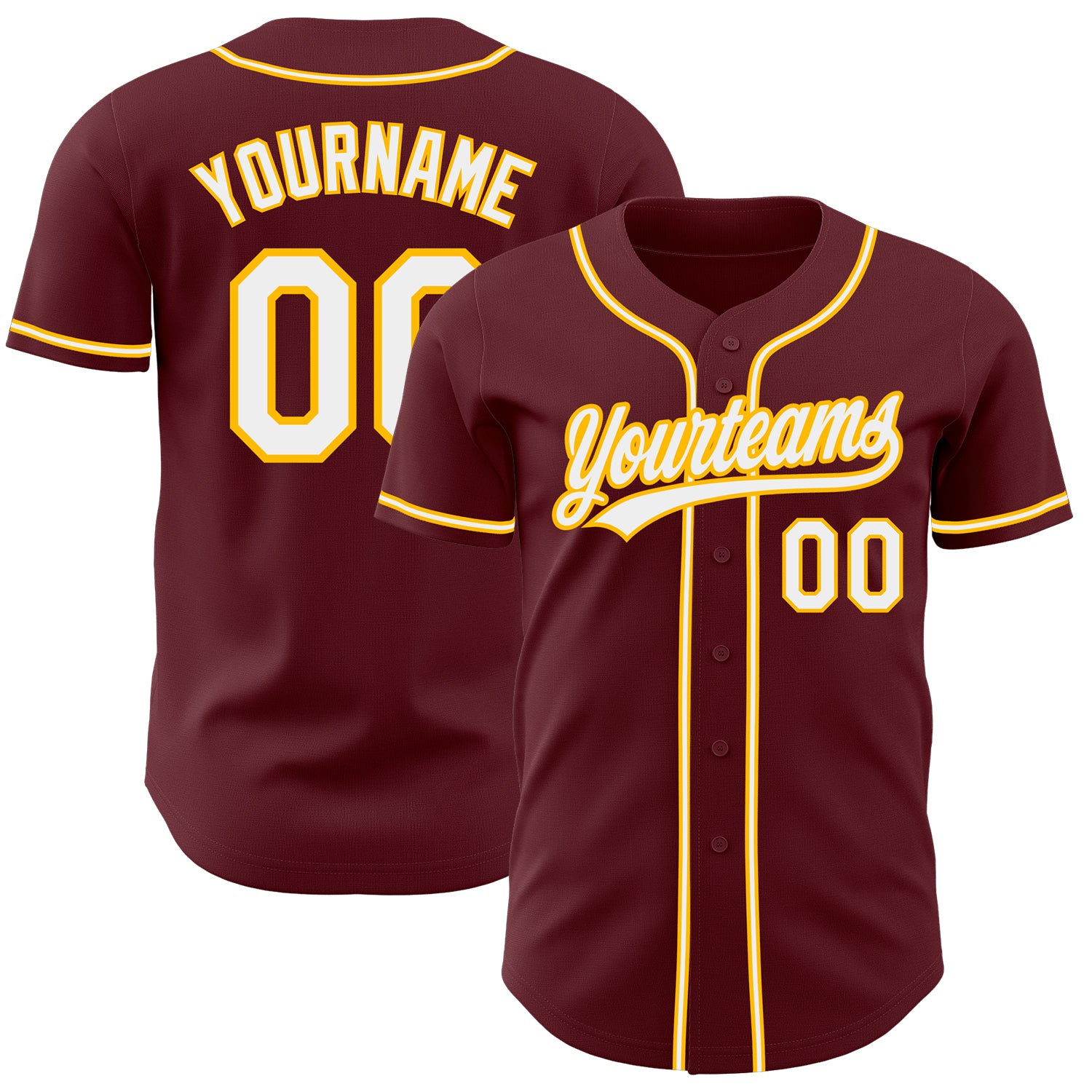 Custom-Burgundy-White-Gold-Baseball-MLB-Jersey-2560
