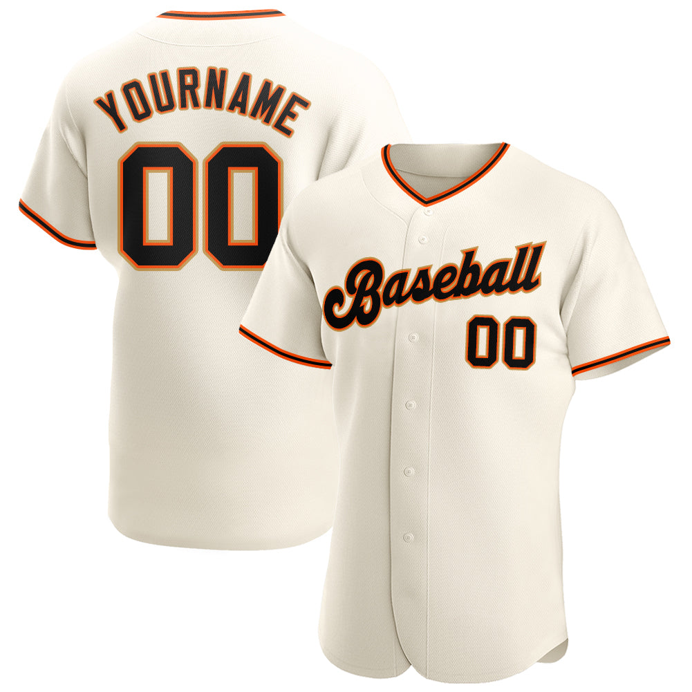 Custom-Cream-Black-Orange-Old-Gold-Baseball-MLB-Jersey-4565