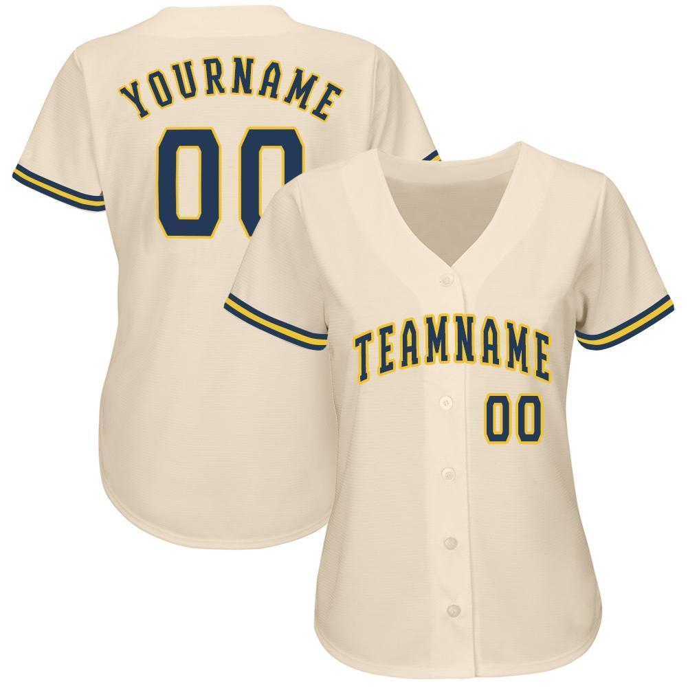 Custom-Cream-Navy-Gold-Baseball-MLB-Jersey-9567