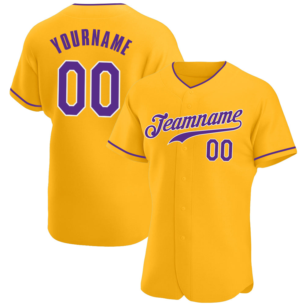 Custom-Gold-Purple-White-Baseball-MLB-Jersey-2774