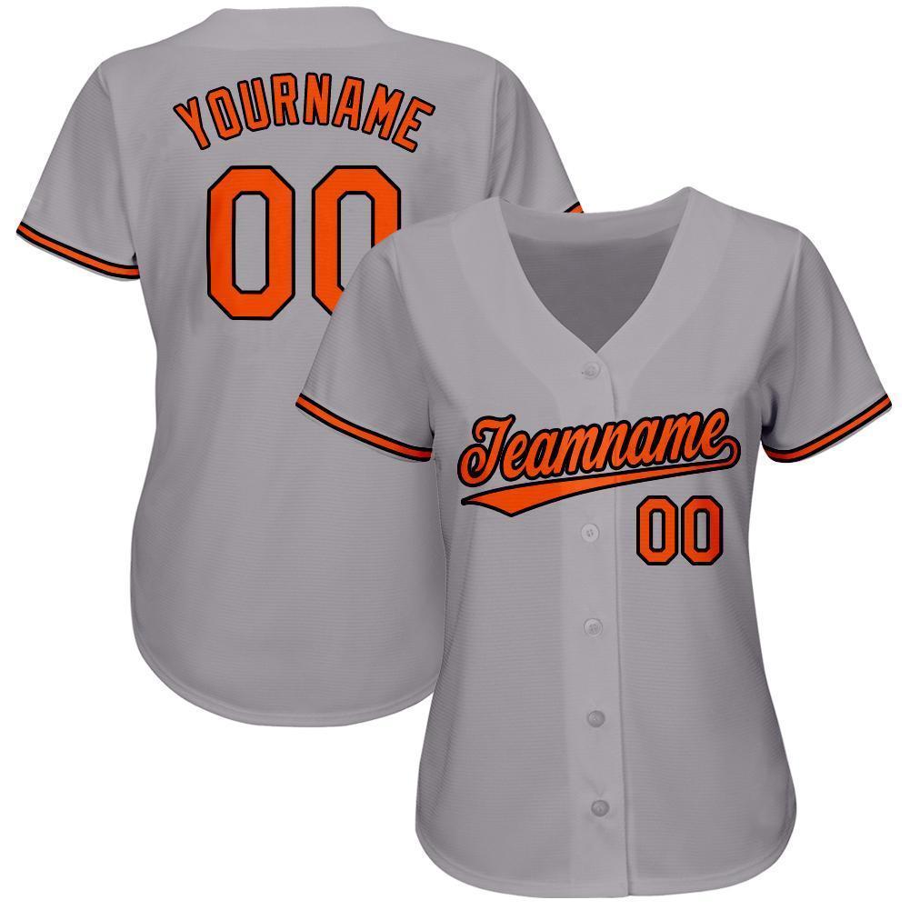 Custom-Gray-Orange-Black-Baseball-MLB-Jersey-1410
