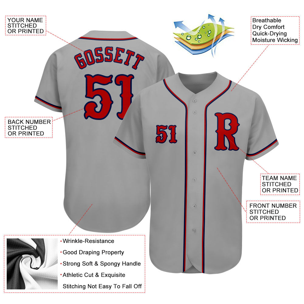 Custom-Gray-Red-Navy-Baseball-MLB-Jersey-1543