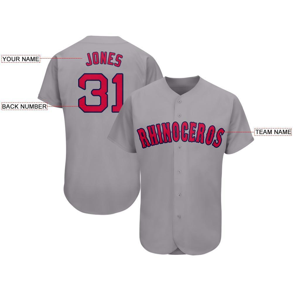 Custom-Gray-Red-Navy-Baseball-MLB-Jersey-8341