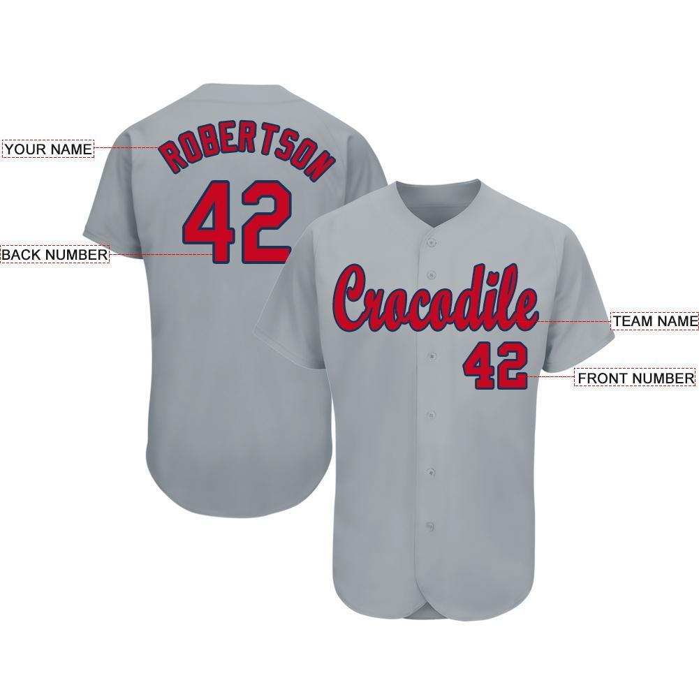 Custom-Gray-Red-Navy-Baseball-MLB-Jersey-9722