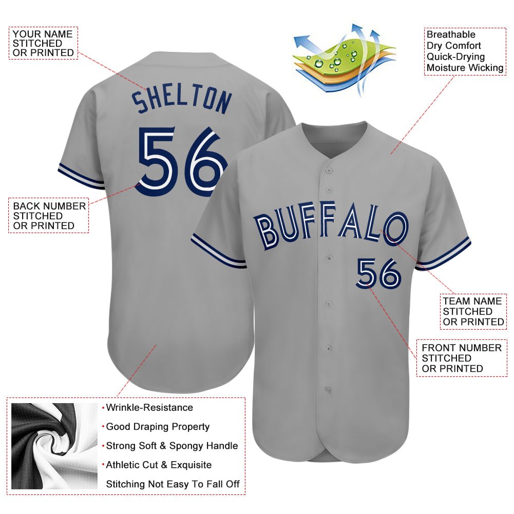 Custom-Gray-Royal-White-Baseball-MLB-Jersey-5642