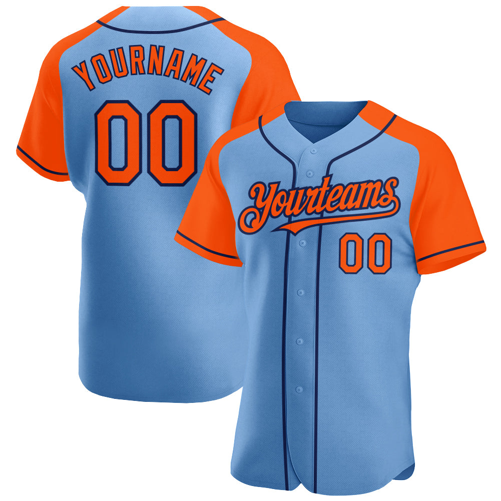 Custom-Light-Blue-Orange-Navy-Baseball-MLB-Jersey-6562
