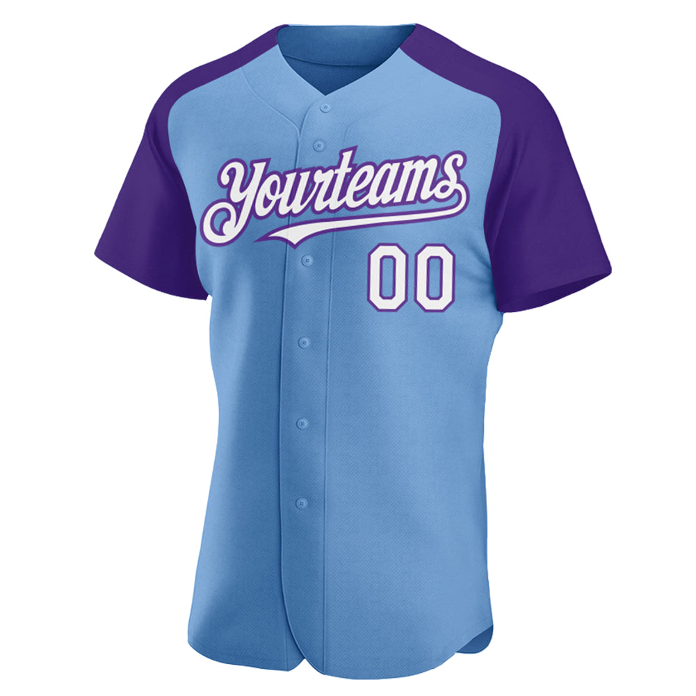 Custom-Light-Blue-White-Purple-Baseball-MLB-Jersey-3553