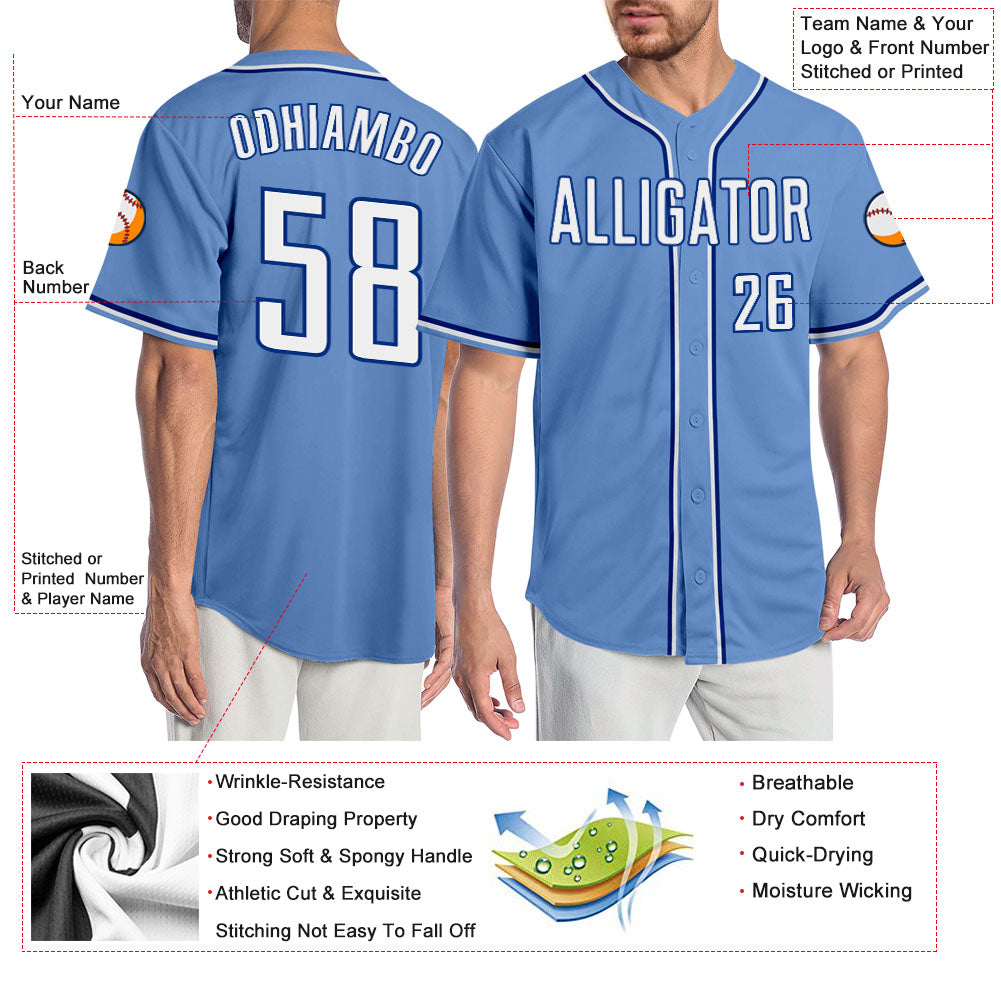 Custom-Light-Blue-White-Royal-Baseball-MLB-Jersey-2731