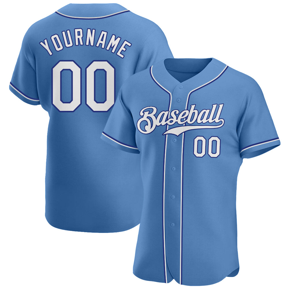 Custom-Light-Blue-White-Royal-Baseball-MLB-Jersey-6386