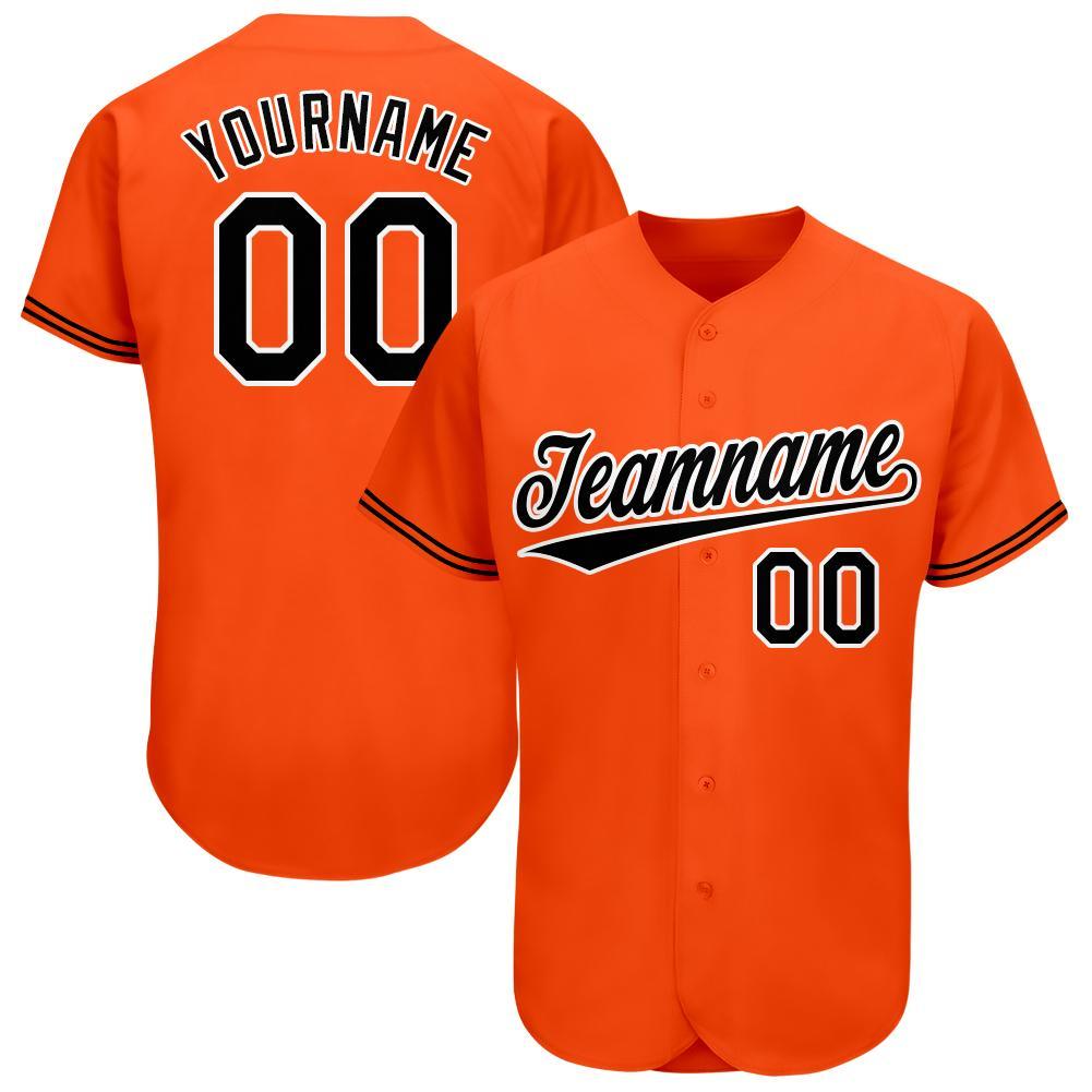 Custom-Orange-Black-White-Baseball-MLB-Jersey-1025