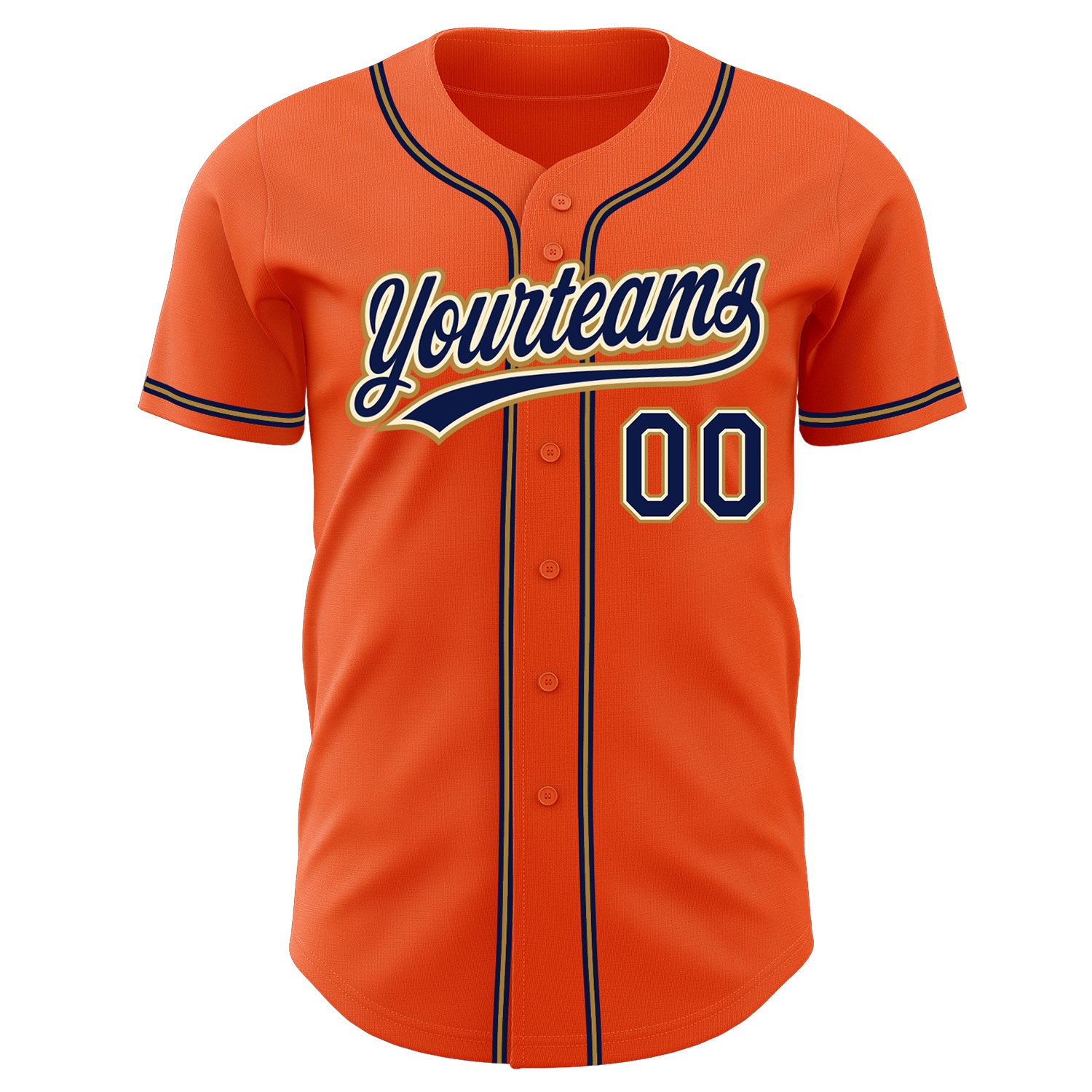 Custom-Orange-Navy-Cream-Old-Gold-Baseball-MLB-Jersey-4770