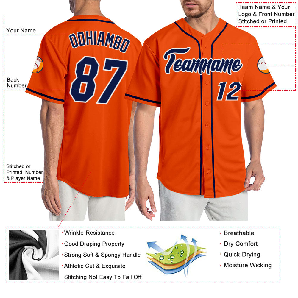 Custom-Orange-Navy-White-Baseball-MLB-Jersey-1615