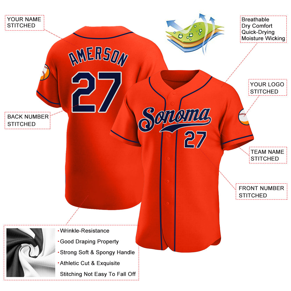Custom-Orange-Navy-White-Baseball-MLB-Jersey-2917