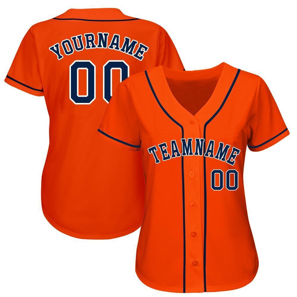 Custom-Orange-Navy-White-Baseball-MLB-Jersey-6455