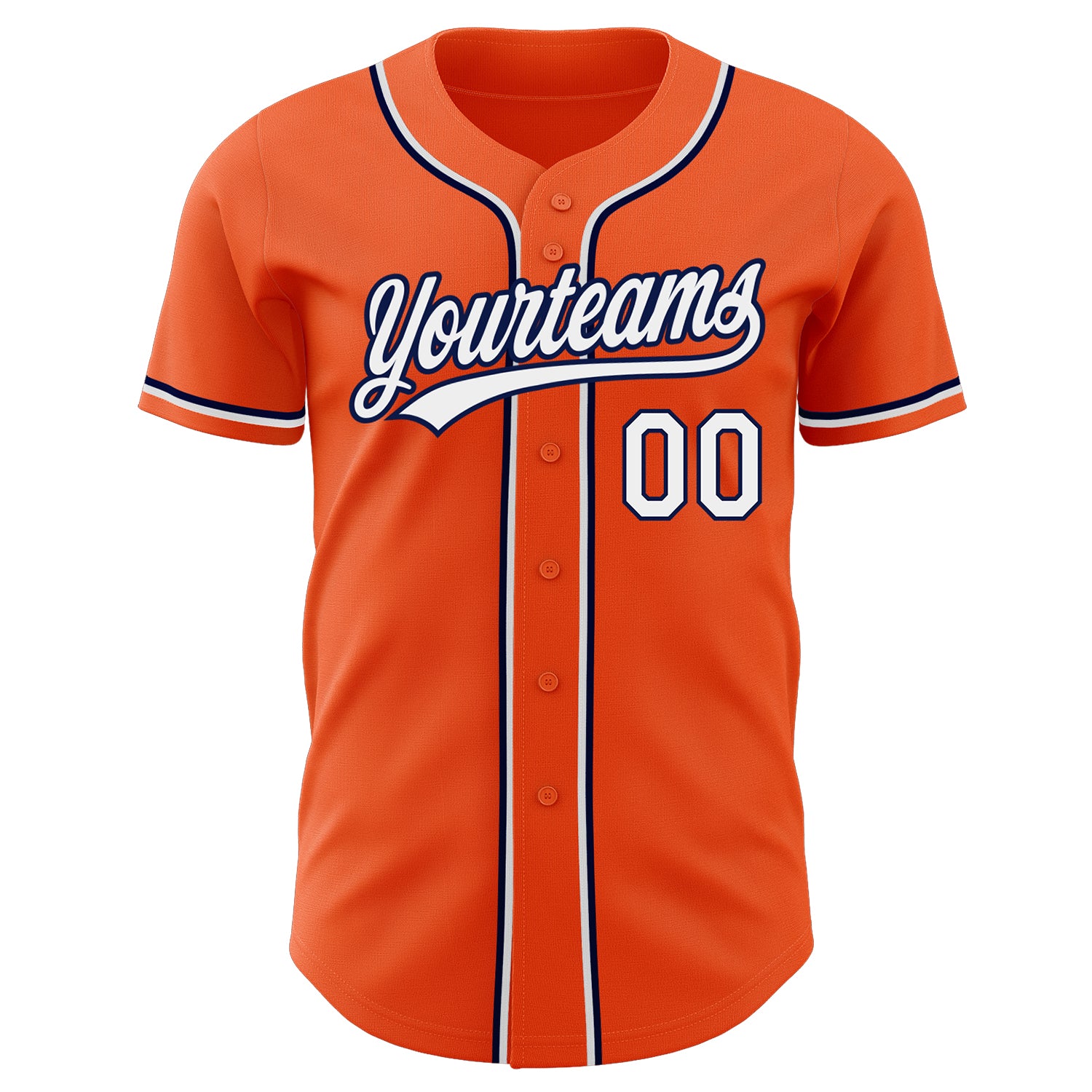 Custom-Orange-White-Navy-Baseball-MLB-Jersey-9645