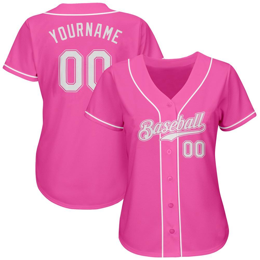 Custom-Pink-White-Baseball-MLB-Jersey-1984