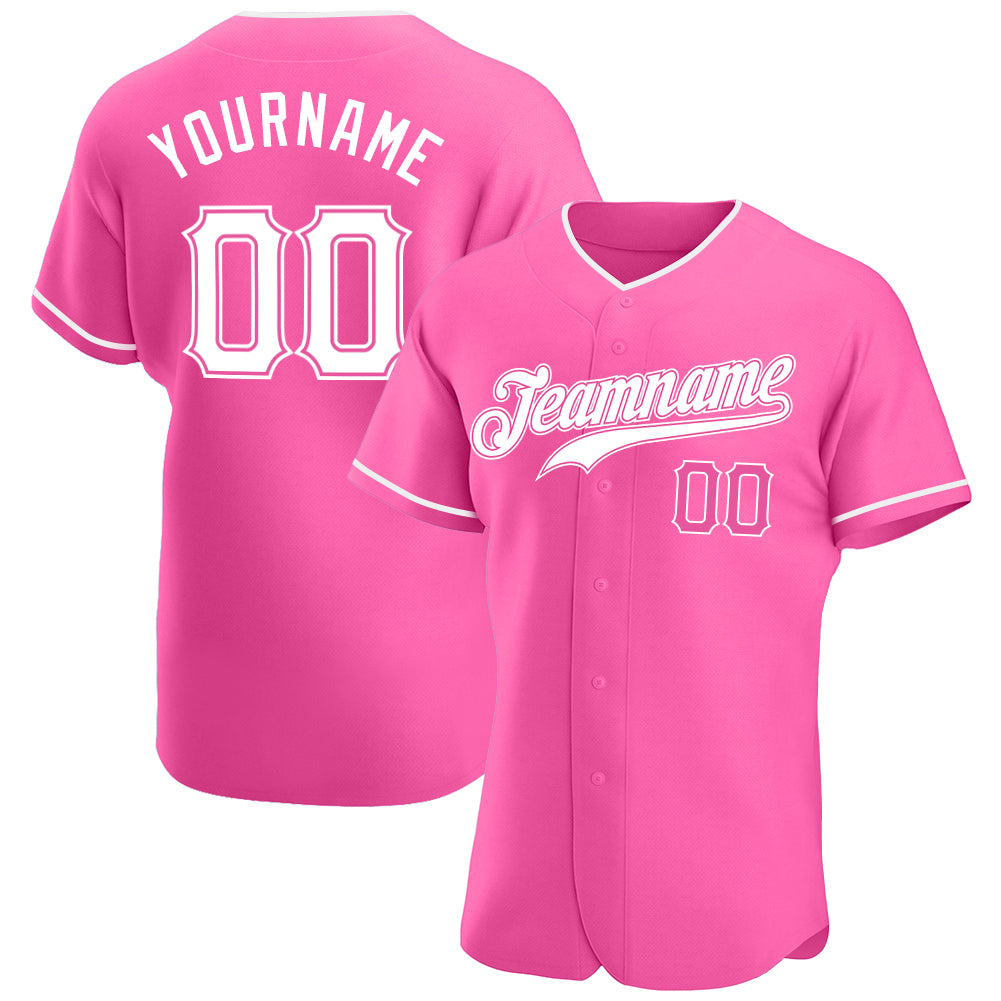 Custom-Pink-White-Baseball-MLB-Jersey-2397