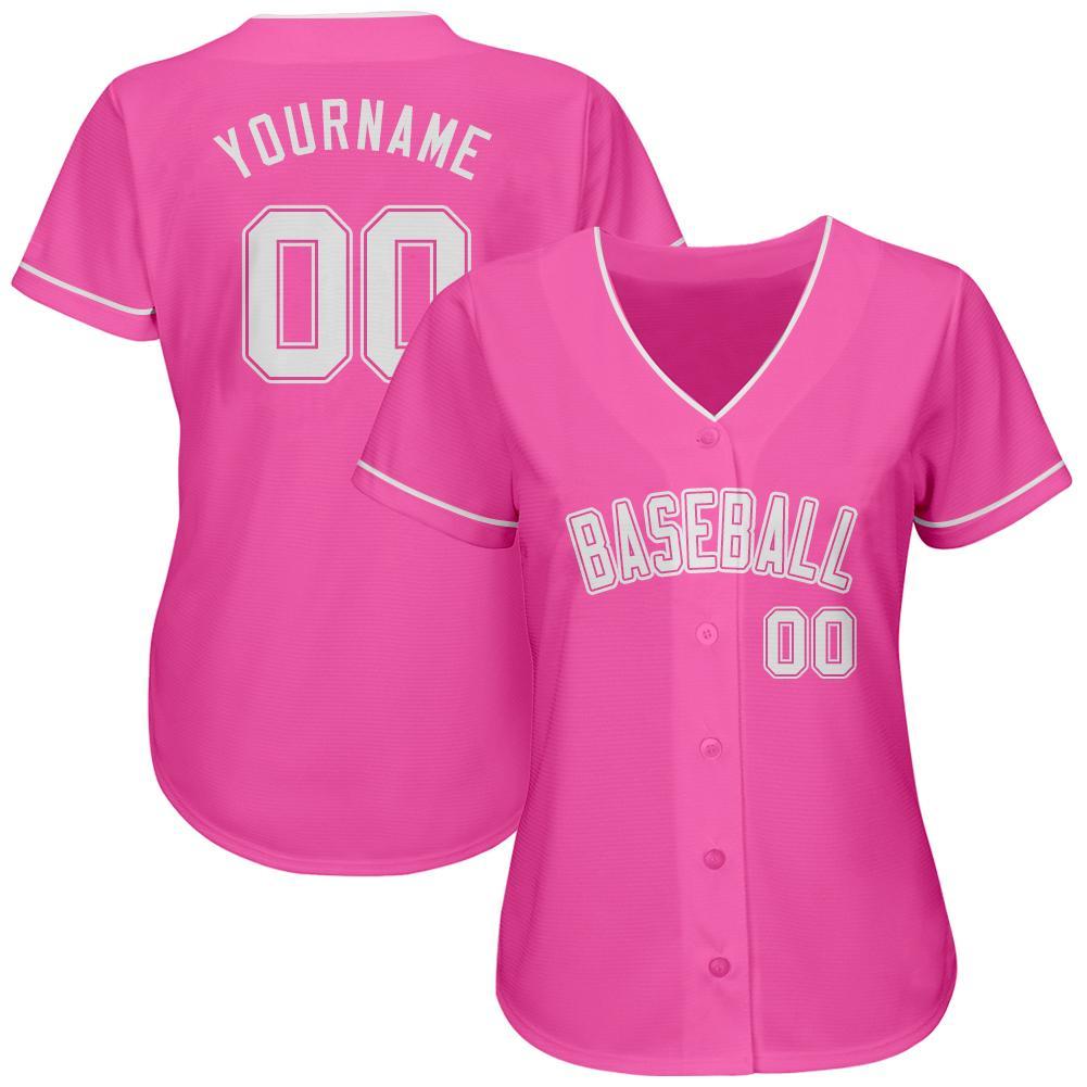 Custom-Pink-White-Baseball-MLB-Jersey-4456