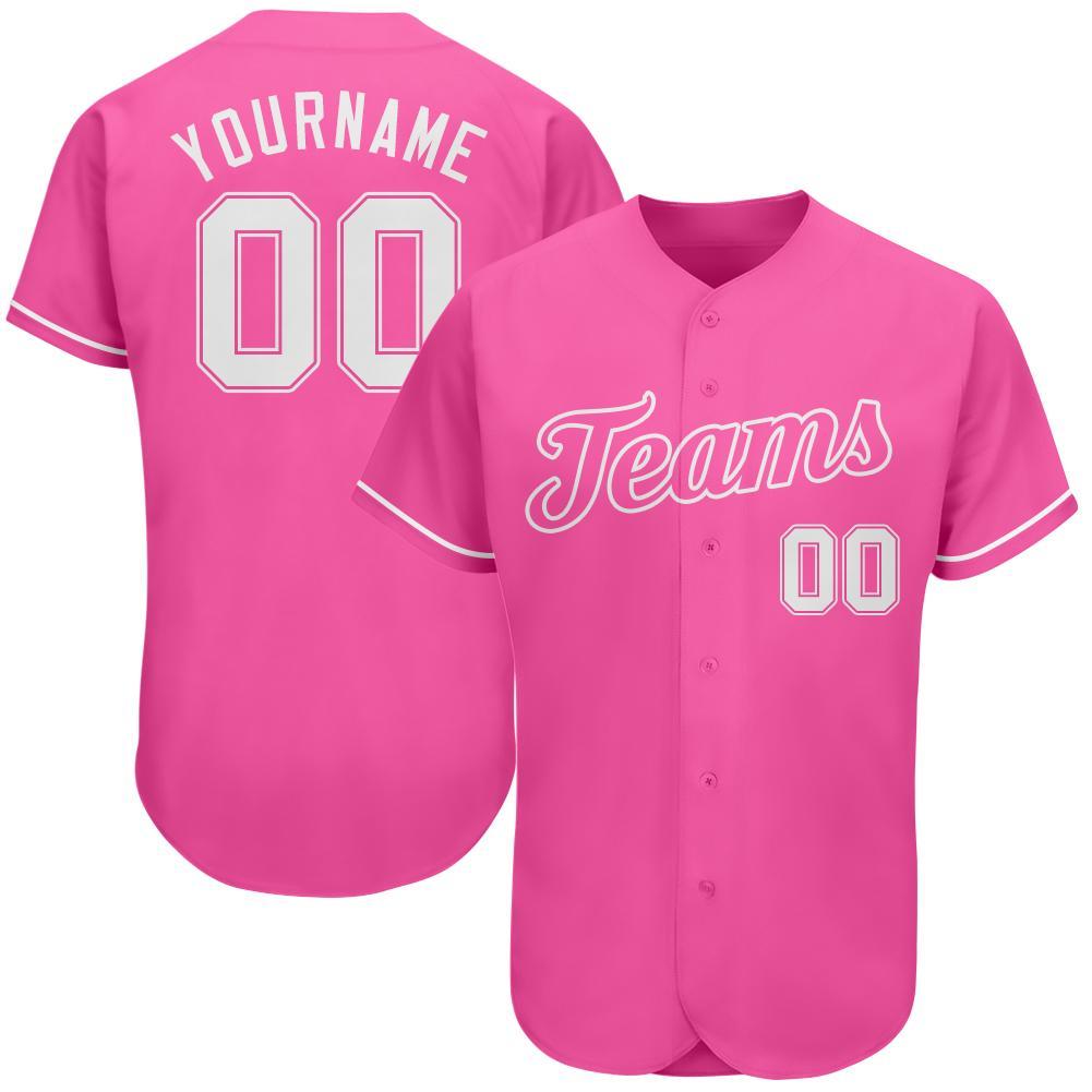 Custom-Pink-White-Baseball-MLB-Jersey-6225