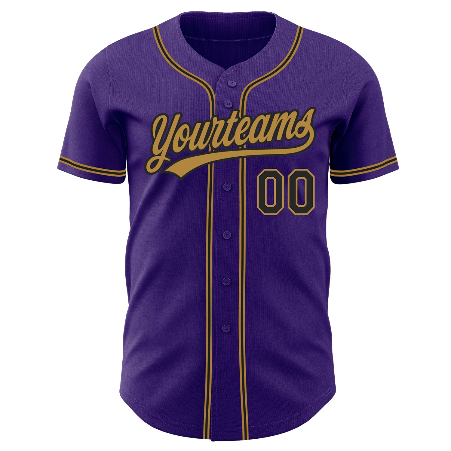 Custom-Purple-Black-Old-Gold-Baseball-MLB-Jersey-5514