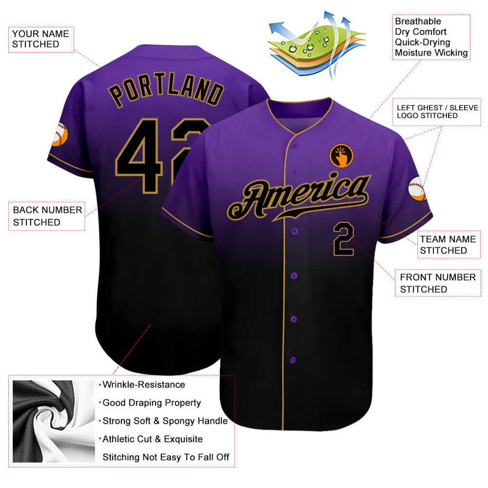 Custom-Purple-Black-Old-Gold-Fade-Fashion-Baseball-MLB-Jersey-6718