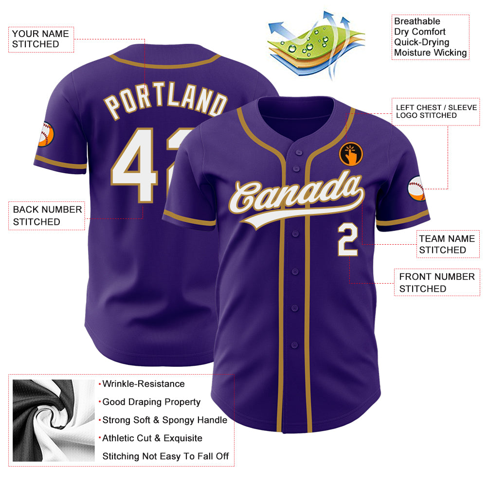 Custom-Purple-White-Old-Gold-Baseball-MLB-Jersey-2427