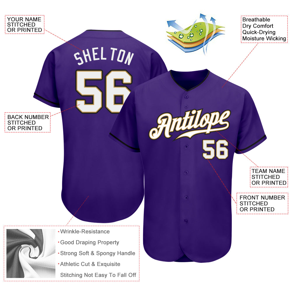 Custom-Purple-White-Old-Gold-Baseball-MLB-Jersey-9852