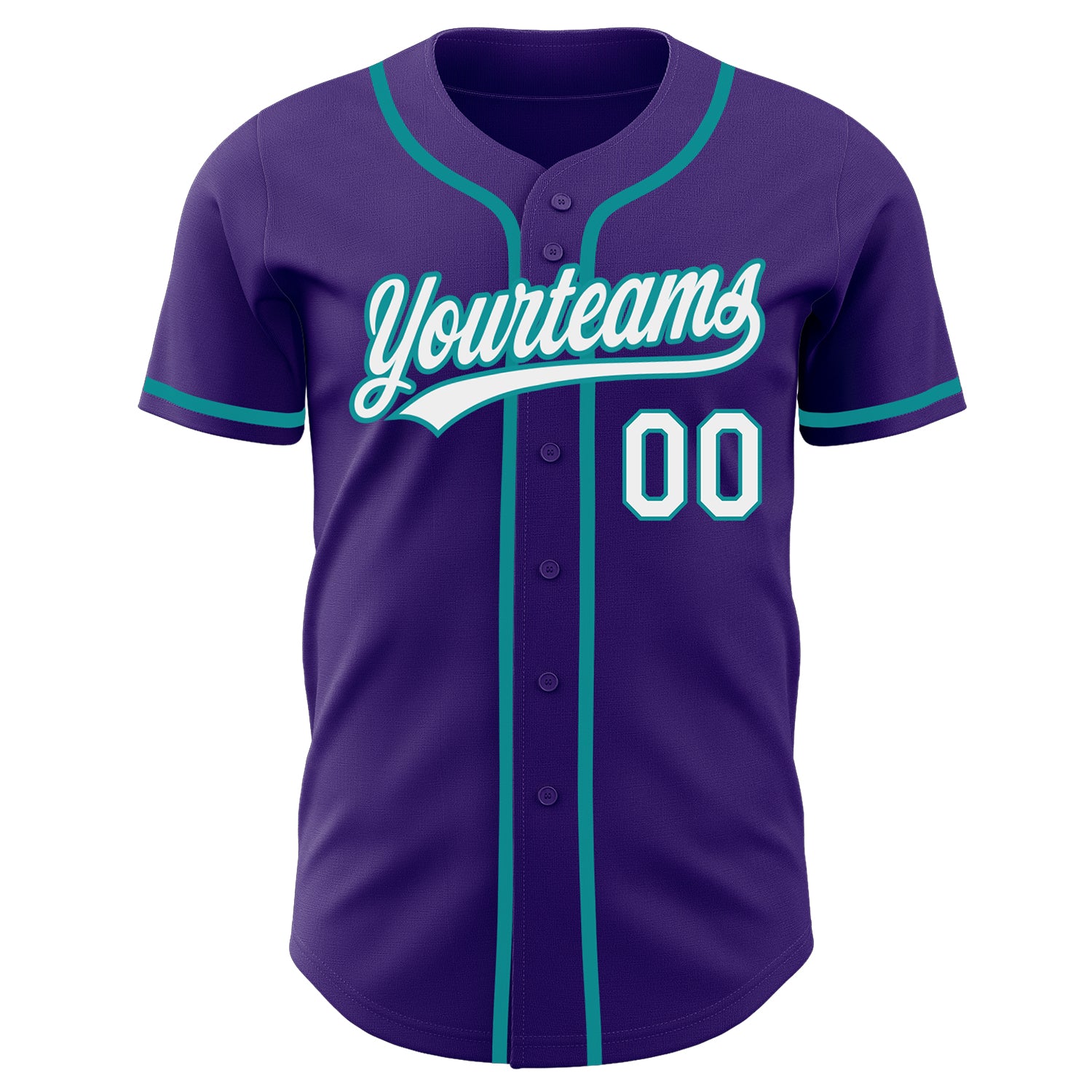 Custom-Purple-White-Teal-Baseball-MLB-Jersey-4047