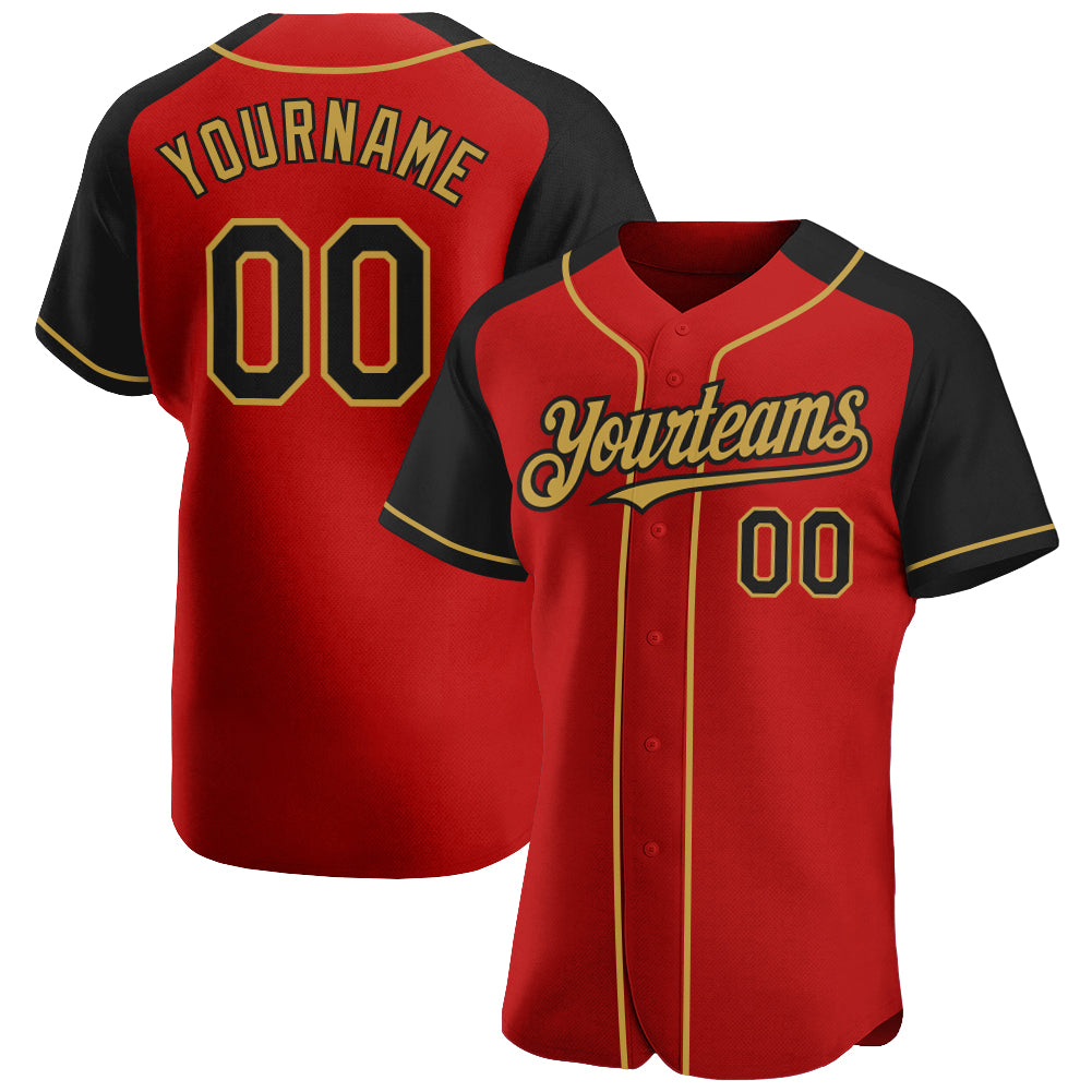Custom-Red-Black-Old-Gold-Baseball-MLB-Jersey-4945