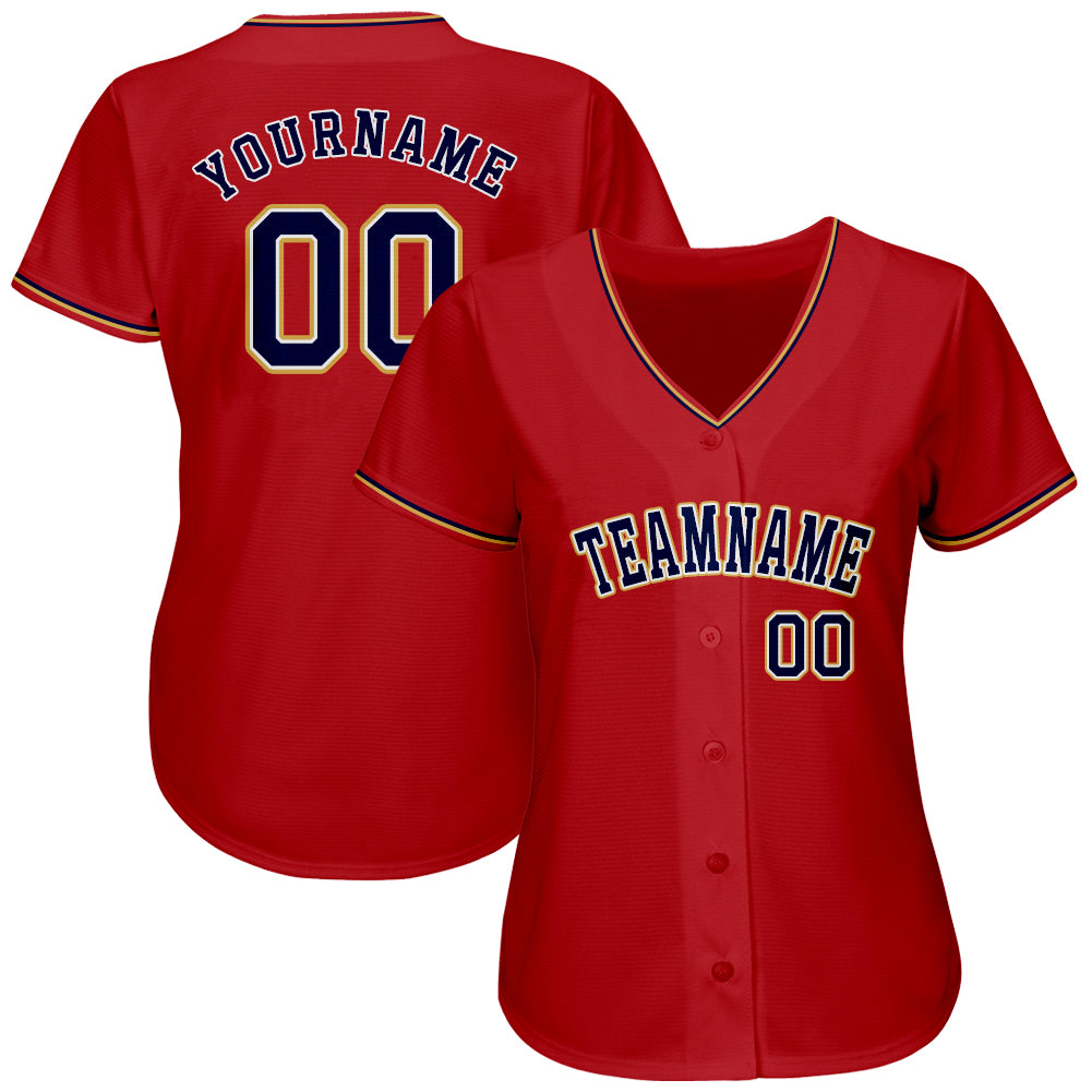 Custom-Red-Navy-Old-Gold-Baseball-MLB-Jersey-7526