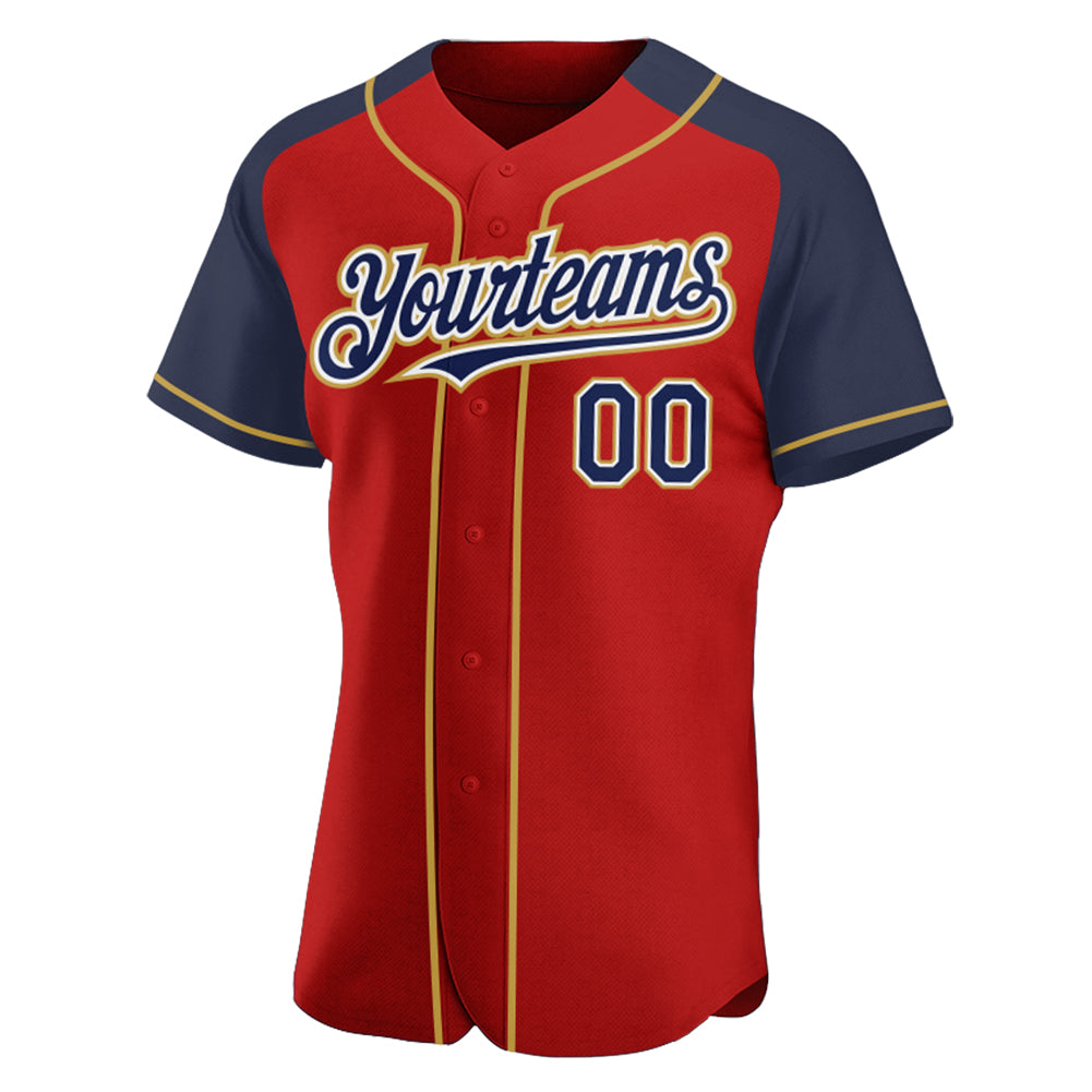 Custom-Red-Navy-Old-Gold-Baseball-MLB-Jersey-9700