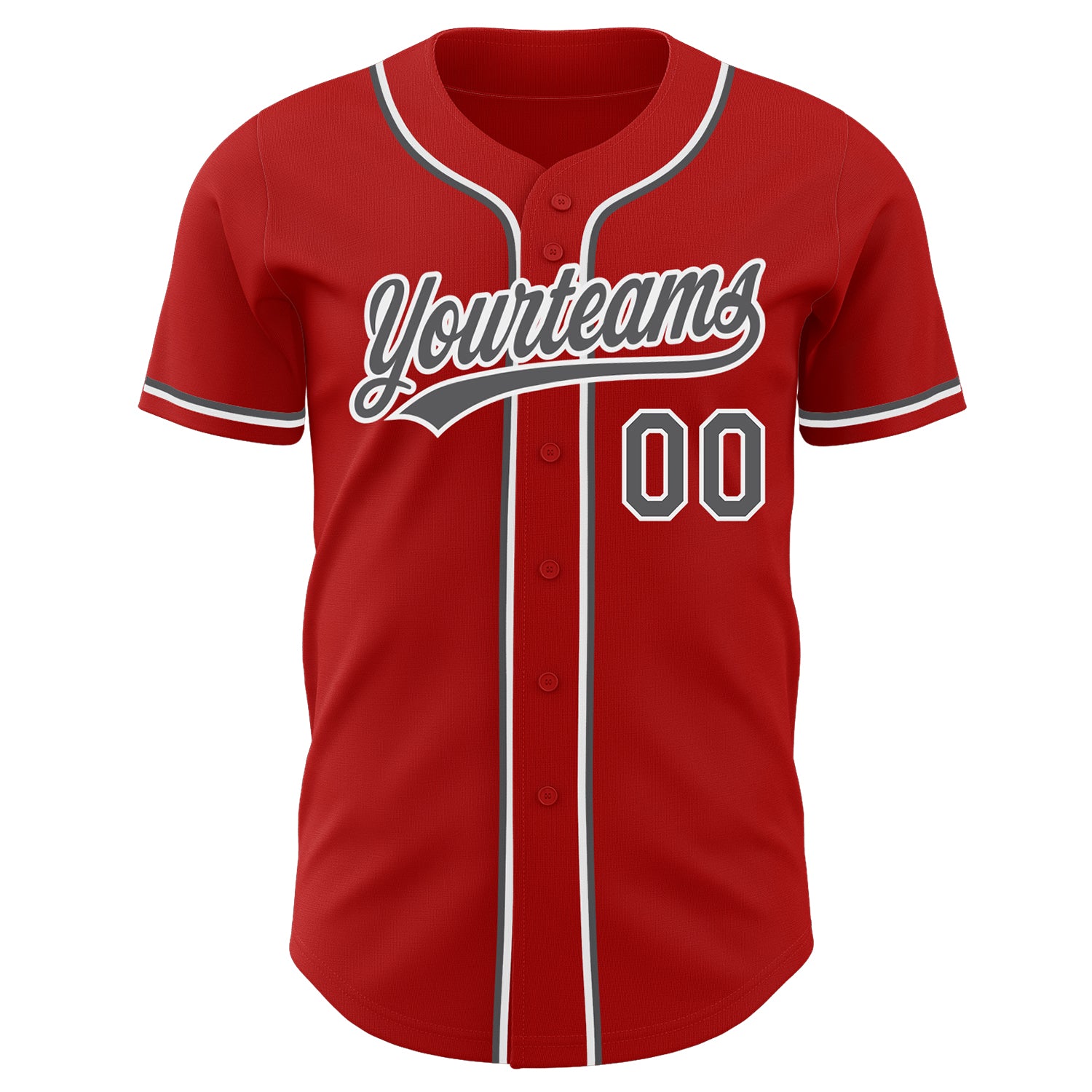 Custom-Red-Steel-Gray-White-Baseball-MLB-Jersey-1352