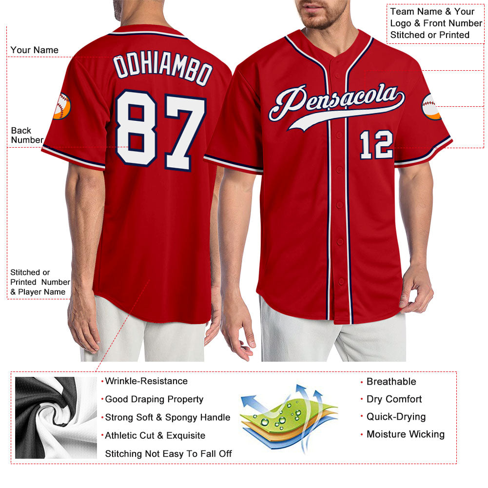 Custom-Red-White-Navy-Baseball-MLB-Jersey-6455