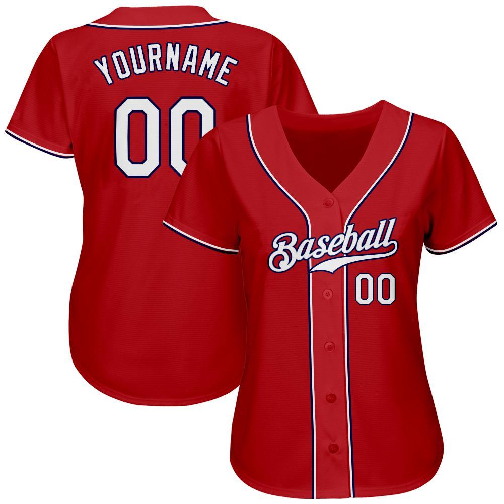 Custom-Red-White-Navy-Baseball-MLB-Jersey-7865