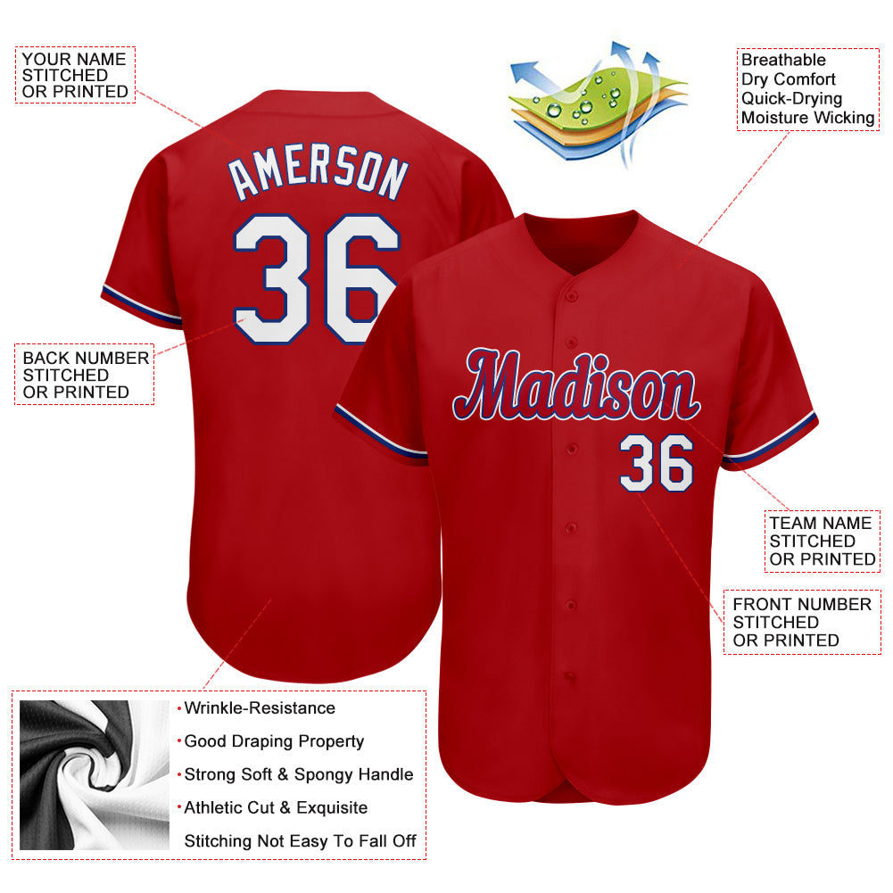 Custom-Red-White-Royal-Baseball-MLB-Jersey-7853